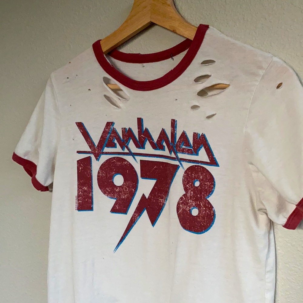 Van Halen • Distressed Ringer Tee